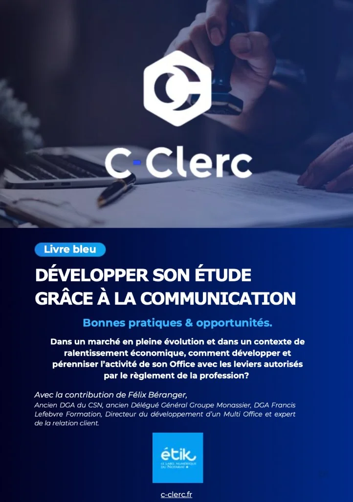 Couverture du Livre Bleu : développer son étude grâce à la communication